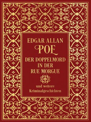 cover image of Der Doppelmord in der Rue Morgue und weitere Kriminalgeschichten